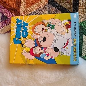 Family Guy Seasons 1 & 2 Comedy Cartoon TV Series DVD